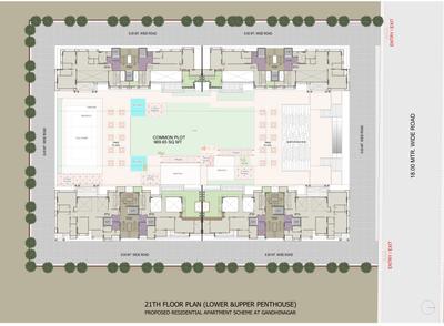Project Image of 1451.51 - 2006.39 Sq.ft 3 BHK Apartment for buy in Aarohan