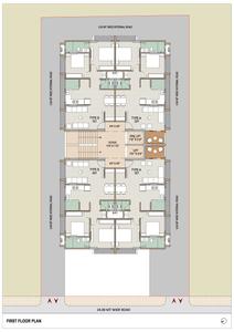 Shree Suraj 24 Suraj 24 Cluster Plan for 1st Floor 1