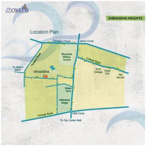 Project Image of 0.0 - 1443.0 Sq.ft 3 BHK Apartment for buy in Shraddha Heights Phase 2