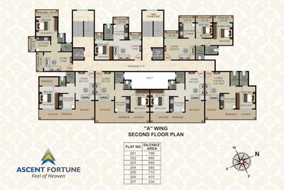 Project Image of 410.0 - 900.0 Sq.ft 1 BHK Apartment for buy in Ascent Fortune Phase 1