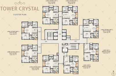 Project Image of 2187 Sq.ft 3 BHK Apartment / Flat for sale in Kothaguda for Rs. 30000000