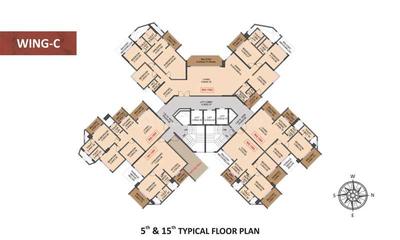 Project Image of 614.0 - 1146.0 Sq.ft 1 BHK Apartment for buy in Shree Venkatesh Skydale Phase 2