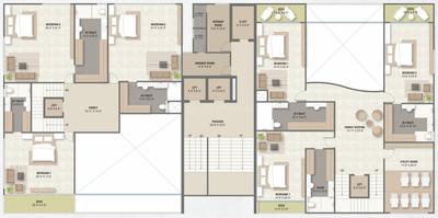 Project Image of 2890.65 - 4331.4 Sq.ft 4 BHK Apartment for buy in Avadh Miliana