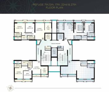 Project Image of 511.18 - 699.0 Sq.ft 2 BHK Apartment for buy in Ekdanta New Suraj Tower