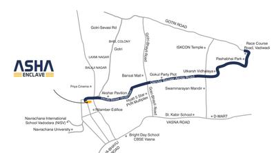 VR Asha Enclave Location Plan 1
