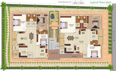 Project Image of 2770.0 - 3110.0 Sq.ft 3 BHK Apartment for buy in Reliance Avans Legacy