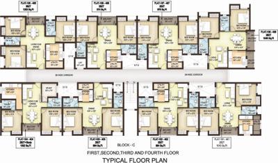 Project Image of 1203 Sq.ft 3 BHK Apartment / Flat for sale in Padur for Rs. 6400000