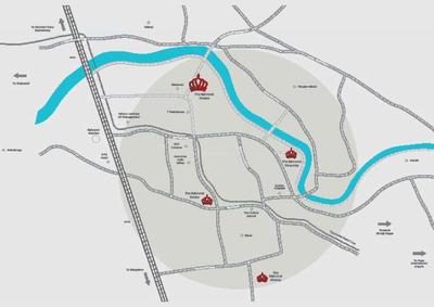 Project Image of 1244.95 - 1580.57 Sq.ft 3 BHK Apartment for buy in Kasturi The Balmoral Towers