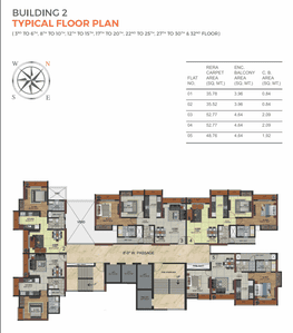 Project Image of 378.03 - 568.01 Sq.ft 1 BHK Apartment for buy in Metro Paramount