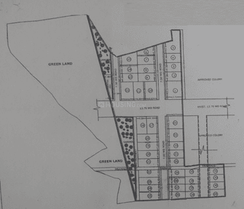 Raj Ashok Vihar Colony Layout Plan 1