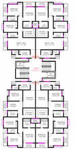 Project Image of 825.13 - 1323.0 Sq.ft 2 BHK Apartment for buy in Grihvatika VIP Residency
