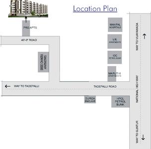 Project Image of 1355.0 - 1705.0 Sq.ft 2 BHK Apartment for buy in Gowtham Towers