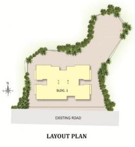 Project Image of 501.0 - 616.0 Sq.ft 1 BHK Apartment for buy in Trimity Ashwa