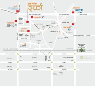 Project Image of 699.44 - 704.5 Sq.ft 2 BHK Apartment for buy in Sahjanand Swarg