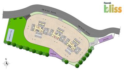Project Image of 0.0 - 430.02 Sq.ft 1 BHK Apartment for buy in Raunak Bliss B4