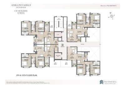 Project Image of 766.29 - 867.27 Sq.ft 2 BHK Apartment for buy in Anika Piccadilly