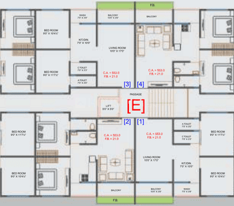 Project Image of 666 Sq.ft 1 BHK Apartment / Flat for sale in Amroli for Rs. 790000