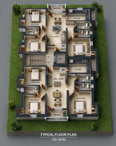 Project Image of 0.0 - 1267.0 Sq.ft 3 BHK Apartment for buy in JK Find BHK Royal