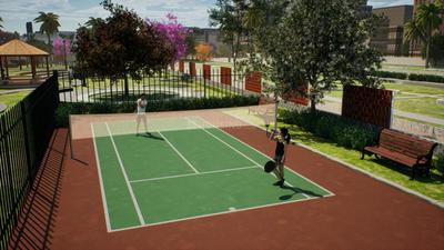 Ruby Sizzle Heritage Badminton Court 1