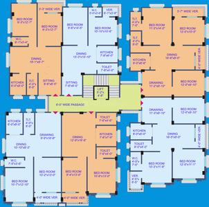 Project Image of 786.0 - 1351.0 Sq.ft 2 BHK Apartment for buy in Real Sripur Valley Phase II
