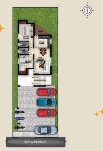 Project Image of 946.0 - 1031.0 Sq.ft 2 BHK Apartment for buy in Green Sowmya Flats