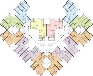 Project Image of 0.0 - 2155.0 Sq.ft 3 BHK Apartment for buy in Mohtisham Ivory Towers