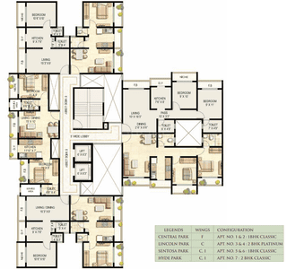 Project Image of 950 Sq.ft 2 BHK Apartment / Flat for sale in Virar West for Rs. 4350000