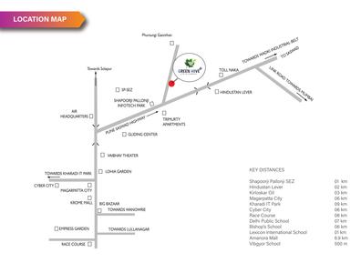 Project Image of 474.0 - 784.0 Sq.ft 1 BHK Apartment for buy in Ram Green Hive Plus Wing A2