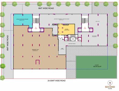 Project Image of 1800 Sq.ft 2 BHK Apartment / Flat for sale in Kudasan for Rs. 8000000