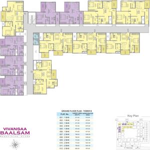 Project Image of 673.0 - 2769.0 Sq.ft 1 BHK Apartment for buy in Vivansaa Baalsam