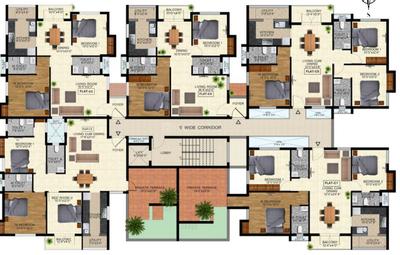 Project Image of 1299.0 - 1726.0 Sq.ft 2 BHK Apartment for buy in Natwest Vistas