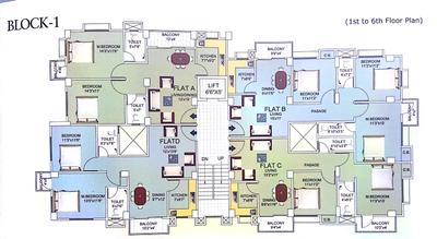 Project Image of 540.0 - 1400.0 Sq.ft 1 BHK Apartment for buy in Palacia Woodstock
