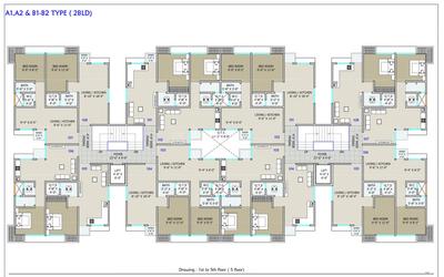Project Image of 300.31 - 530.0 Sq.ft 1 BHK Apartment for buy in Shukan Bhavya Resi Plaza