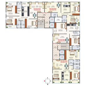 Project Image of 846.47 - 1031.18 Sq.ft 2 BHK Apartment for buy in Kulkarni MK Altamount