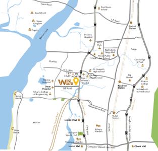 Project Image of 378.0 - 643.0 Sq.ft 1 BHK Apartment for buy in Dimple Westwood 1