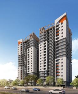 Project Image of 1045.55 - 1055.34 Sq.ft 3 BHK Apartment for buy in Dions Twin Towers
