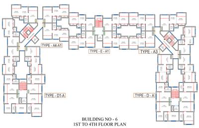 Ipsit Navoday Phase 3 IPSIT NAVODAY PHASE 3 BUILDING NO 2 Cluster Plan 1
