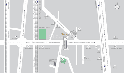 Project Image of 550 Sq.ft 1 BHK Apartment / Flat for sale in Borivali East for Rs. 12000000