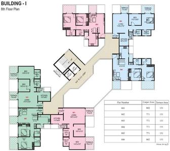 Project Image of 1302 Sq.ft 3 BHK Apartment / Flat for sale in Wakad for Rs. 12912322