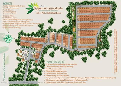 Project Image of 800.0 - 2400.0 Sq.ft Residential Plot Plot for buy in SSR Signature Gardenia
