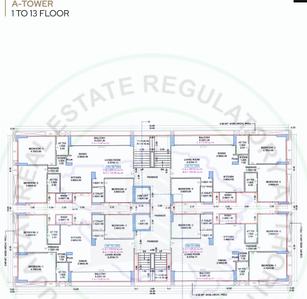 Project Image of 0.0 - 1173.48 Sq.ft 3 BHK Apartment for buy in Korat Skyraa
