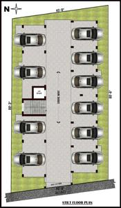 Arjun AV Apartment AV Apartment Cluster Plan for ground Floor 1
