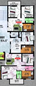 Project Image of 442.0 - 1005.0 Sq.ft 1 BHK Apartment for buy in Crest Majesta