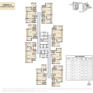 Project Image of 1183.0 - 2556.0 Sq.ft 2 BHK Apartment for buy in Abhee Codename New Dimension