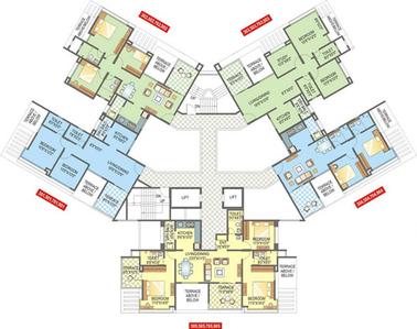 Project Image of 394.0 - 1212.0 Sq.ft 1 BHK Apartment for buy in Mont Vert Belbrook