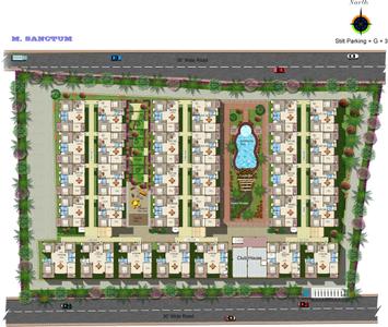 Project Image of 1055.0 - 1390.0 Sq.ft 2 BHK Apartment for buy in Mahaveer Sanctum