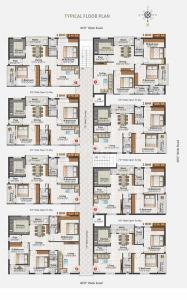 Project Image of 1175.0 - 1440.0 Sq.ft 2 BHK Apartment for buy in RSRPPL Rishis Sais Splendid