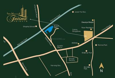 Project Image of 367.7 - 561.34 Sq.ft 1 BHK Apartment for buy in Amin Fatima Heights