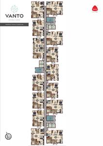 Project Image of 1085.0 - 1890.0 Sq.ft 2 BHK Apartment for buy in Trifecta Vanto