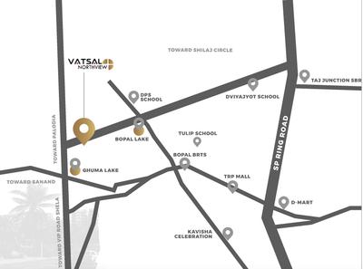 Project Image of 1190.0 - 1235.0 Sq.ft 2 BHK Apartment for buy in Vatsal Northview
